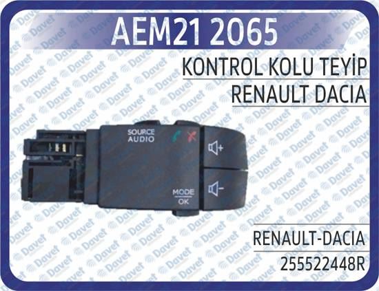 AEM 212065 Teyip Kontrol Kolu Renault-Dacia